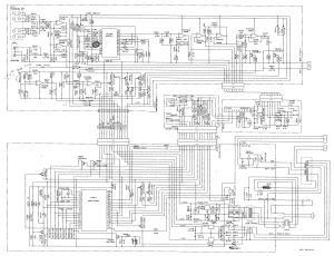 【図２】ＢＡ－３８７０搭載時のコントロールアンプ部回路図